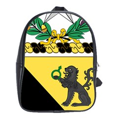 Coat Of Arms Of United States Army 124th Cavalry Regiment School Bag (xl) by abbeyz71