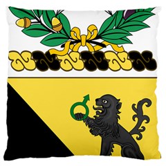 Coat Of Arms Of United States Army 124th Cavalry Regiment Large Flano Cushion Case (one Side) by abbeyz71