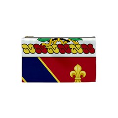 Coat Of Arms Of United States Army 133rd Field Artillery Regiment Cosmetic Bag (small) by abbeyz71