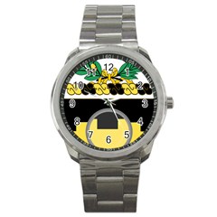 Coat Of Arms Of United States Army 136th Military Police Battalion Sport Metal Watch by abbeyz71