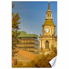 San Francisco De Alameda Church, Santiago De Chile Canvas 12  X 18  by dflcprintsclothing