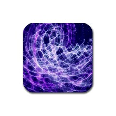 Abstract Space Rubber Coaster (square) 