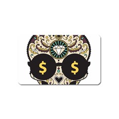 Big Money Head Magnet (name Card) by merchvalley