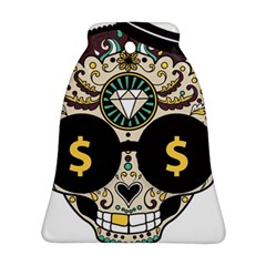 Big Money Head Bell Ornament (two Sides) by merchvalley