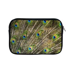 Peacock Feathers Color Plumage Green Apple Ipad Mini Zipper Cases by Sapixe