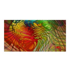 Texture Art Color Pattern Satin Wrap