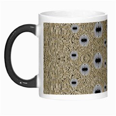 One Island Surrounded By Love And Wood Lace Morph Mugs by pepitasart