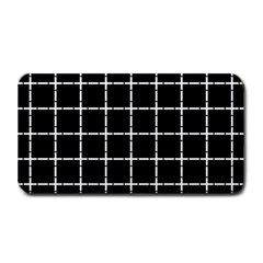 Pattern Carreaux Blanc/noir Medium Bar Mats