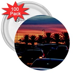 Urban Sunset Scene, Punta Del Este   Uruguay 3  Buttons (100 Pack)  by dflcprintsclothing