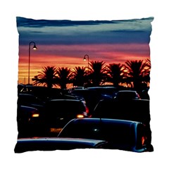 Urban Sunset Scene, Punta Del Este   Uruguay Standard Cushion Case (two Sides) by dflcprintsclothing