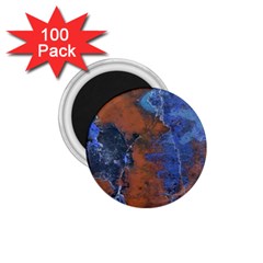 Grunge Colorful Abstract Texture Print 1.75  Magnets (100 pack) 