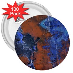 Grunge Colorful Abstract Texture Print 3  Buttons (100 pack) 