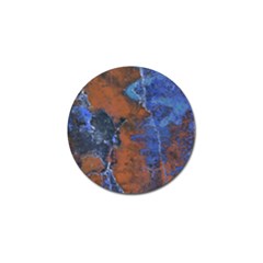 Grunge Colorful Abstract Texture Print Golf Ball Marker