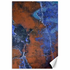 Grunge Colorful Abstract Texture Print Canvas 12  X 18  by dflcprintsclothing