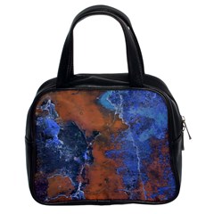 Grunge Colorful Abstract Texture Print Classic Handbag (two Sides) by dflcprintsclothing