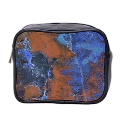 Grunge Colorful Abstract Texture Print Mini Toiletries Bag (two Sides)