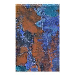 Grunge Colorful Abstract Texture Print Shower Curtain 48  x 72  (Small) 