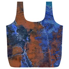 Grunge Colorful Abstract Texture Print Full Print Recycle Bag (XXXL)