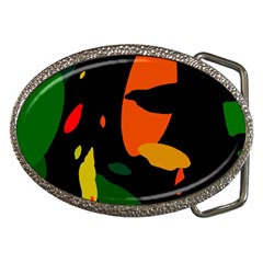 Pattern Formes Tropical Belt Buckles by kcreatif