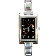 Abstract Animated Ornament Background Fractal Art Rectangle Italian Charm Watch