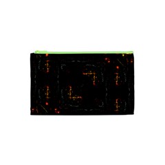 Abstract Animated Ornament Background Fractal Art Cosmetic Bag (XS)