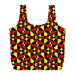 Rby 77 Full Print Recycle Bag (l) by ArtworkByPatrick