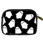 Ghost Halloween Pattern Digital Camera Leather Case Back