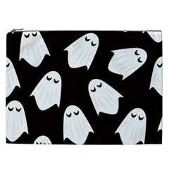 Ghost Halloween Pattern Cosmetic Bag (xxl) by Amaryn4rt