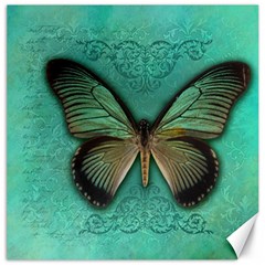 Butterfly Background Vintage Old Grunge Canvas 20  X 20  by Amaryn4rt