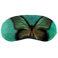 Butterfly Background Vintage Old Grunge Sleeping Mask by Amaryn4rt