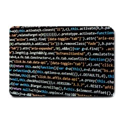 Close Up Code Coding Computer Small Doormat  by Amaryn4rt