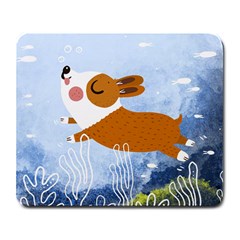 Underwaterdog Large Mousepads by Mjdaluz