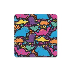 Dino Cute Square Magnet