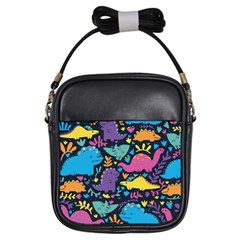 Dino Cute Girls Sling Bag by Mjdaluz