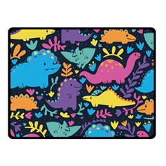 Dino Cute Fleece Blanket (Small)