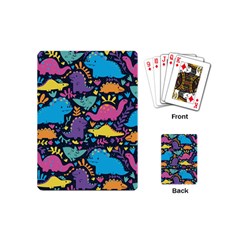 Dino Cute Playing Cards Single Design (Mini)