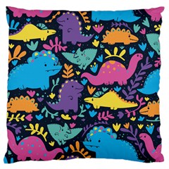 Dino Cute Large Cushion Case (Two Sides)