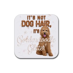 Golden Doodle Apparel Rubber Coaster (square)  by goldendoodle