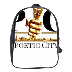  School Bag (xl) by PoetsBlock