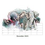 Fantastic Animals Desktop Calendar 8.5  x 6  Dec 2024