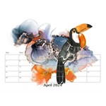 Fantastic Animals Desktop Calendar 8.5  x 6  Apr 2024