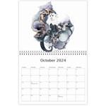 Fantastic Animals Wall Calendar 11 x 8.5 (12-Months) Oct 2024