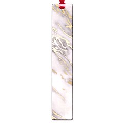 Marble With Metallic Gold Intrusions On Gray White Stone Texture Pastel Rose Pink Background Large Book Marks by genx