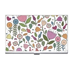 Floral pattern Business Card Holder