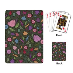 Floral pattern Playing Cards Single Design (Rectangle)