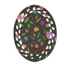 Floral pattern Ornament (Oval Filigree)