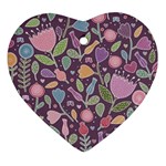 Floral pattern Ornament (Heart) Front