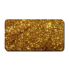 Gold Glitters Metallic Finish Party Texture Background Faux Shine Pattern Medium Bar Mats by genx