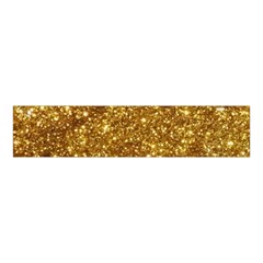 Gold Glitters Metallic Finish Party Texture Background Faux Shine Pattern Velvet Scrunchie by genx