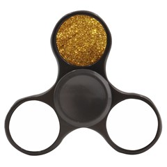 Gold Glitters Metallic Finish Party Texture Background Faux Shine Pattern Finger Spinner by genx